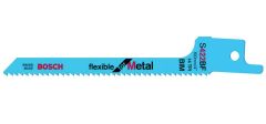 Bosch Blauw Accessoires 2608656253 S422BF Reciprozaagblad Flexible for Metal 100 mm 5 stuks
