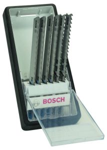 Bosch Blauw Accessoires 2607010573 6-delige Robust Line decoupeerzaagbladenset Metal Profile