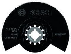 Bosch Blauw Accessoires 2608661643 ACZ 85 EC HCS segmentzaagblad SL Wood 85 mm