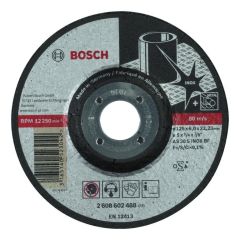 Bosch Blauw Accessoires 2608602488 Afbraamschijf gebogen Expert for Inox AS 30 S INOX BF, 125 mm, 6 mm