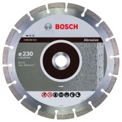 Bosch Blauw Accessoires 2608602619 Diamantdoorslijpschijf Standard for Abrasive 230 x 22,23 x 2,3 x 10 mm