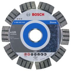 Bosch Blauw Accessoires 2608602642 Diamantdoorslijpschijf Best for Stone 125 x 22,23 x 2,2 x 12 mm