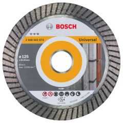 Bosch Blauw Accessoires 2608602672 Diamantdoorslijpschijf Best for Universal Turbo 125 x 22,23 x 2,2 x 12 mm