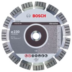 Bosch Blauw Accessoires 2608602683 Diamantdoorslijpschijf Best for Abrasive 230 x 22,23 x 2,4 x 15 mm