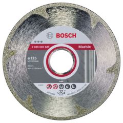 Bosch Blauw Accessoires 2608602689 Diamantdoorslijpschijf Best for Marble 115 x 22,23 x 2,2 x 3 mm