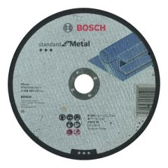 Bosch Blauw Accessoires 2608603167 Doorslijpschijf recht Standard for Metal A 30 S BF, 180 mm, 22,23 mm, 3 mm
