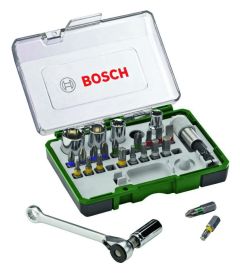 Bosch Blauw Accessoires 2607017160 PROMOLINE 27-DELIGE RATELSET