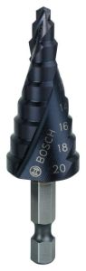 Bosch Blauw Accessoires 2608588070 Trappenboor HSS-AlTiN 4-20 mm zeskant