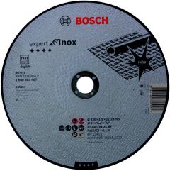 Bosch Blauw Accessoires 2608603407 Doorslijpschijf recht Expert for Inox - Rapido AS 46 T INOX BF, 230 mm, 1,9 mm