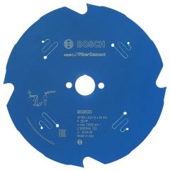 Bosch Blauw Accessoires 2608644122 Carbide Cirkelzaagblad Fibre Cement Expert 165 x 20 x 4T