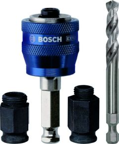 Bosch Blauw Accessoires 2608599010 Starterkit PowerChange gatzagensysteem zeskant 9,5mm voor gatzagen 14-210mm