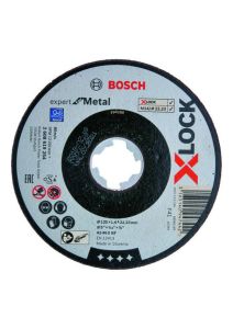 Bosch Blauw Accessoires 2608619254 X-LOCK Doorslijpschijf Expert for Metal 125 mm x 1,6 mm AS 46 S BF