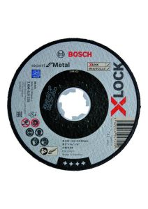 Bosch Blauw Accessoires 2608619255 X-LOCK Doorslijpschijf Expert for Metal 125 mm x 2,5 mm A 30 S BF