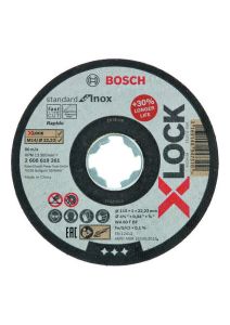 Bosch Blauw Accessoires 2608619261 X-LOCK Doorslijpschijf Standard for Inox 115 mm WA 60 T BF