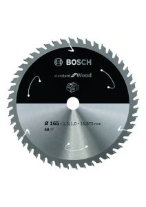 Bosch Blauw Accessoires 2608837683 Blad ST Wood 165x15.875x1.5/1.0x48T ACCU