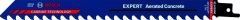 Bosch Blauw Accessoires 2608900408 Expert ‘Aerated Concrete’ S 1141 HM reciprozaagblad 1 stuk