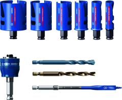 Bosch Blauw Accessoires 2608900490 Expert Construction Material gatzagenset 20/25/32/38/51/64 mm 10-delig