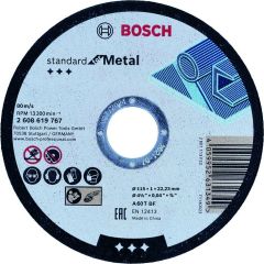 Bosch Blauw Accessoires 2608619767 Slijpschijf Standard Metal 115x1x22.23