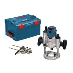 Toolnation Bosch Blauw GOF 1600 CE Professional Bovenfrees 1600w In L-Boxx 0601624000 aanbieding