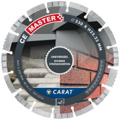 Carat CEM2303A21 diamantzagen [2st] - Universeel CE Master - 230mm - Ø22,23mm - Actie inclusief reiskoffer