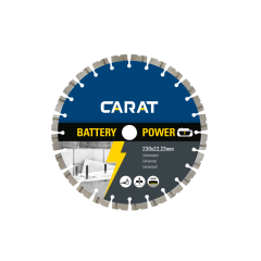 Carat CBP2303000 Diamantzaagblad Battery Power Universeel 230 x 22,23 mm