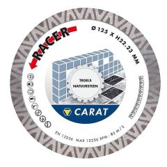Carat CDBM115300 Racer Diamantzaagblad 115 x 22,23 voor tegels/natuursteen