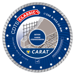 Carat CDTSC11530 Diamantzaagblad CDTS CLASSIC 115x22.2MM