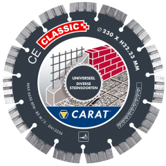 Carat CEC1253000 Diamantzaag Universeel CE Classic 125 x 22,23
