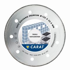 Carat CEPC125300 Diamantzaagblad GALVANO PREMIUM 125x22.2MM, TYPE CEPC