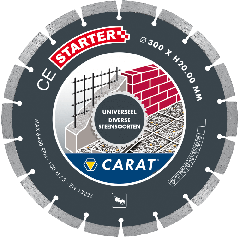 Carat CES3504200 Diamantzaagblad Universeel CE Starter 350 x 25,40/20