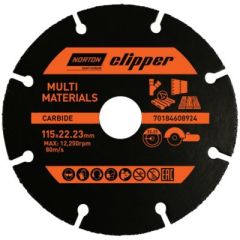 Clipper 70184608308 Carbide Multi Materiaal zaagblad voor Haakse slijpers 76 mm