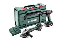 Metabo 685205500 Combo Set 2.4.4 18V SB 18 Accuboormachine +W 18 L 9-125 Haakse slijper