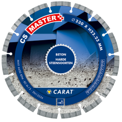 Carat CSM4002000 Diamantzaagblad BETON CS MASTER, 400x20,0 MM