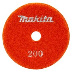 Makita Accessoires D-15609 Diamant polijstschijf 100 mm Velcro K200