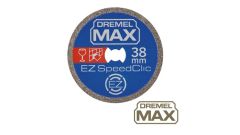 Dremel 2615S545DM Diamantsnijschijf 38 mm DREMEL® MAX EZ SPEEDCLIC ( SC545DM)
