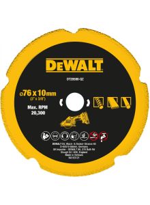 DeWalt Accessoires DT20590-QZ Diamantzaagblad Multi-material 76 x 10 mm