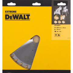 DeWalt Accessoires DT4321-QZ DT4321 HM zaagblad 250 x 30 x 30T wisseltand, positief 10°