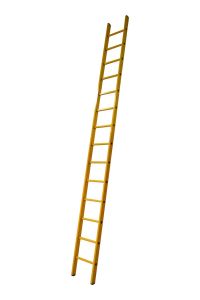 Little Jumbo 1261211006 Enkel rechte glasvezel ladder 6 sporten