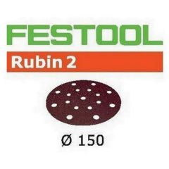 Festool Accessoires 499110 Schuurschijven Rubin 2 STF D150/16 P60 RU/10