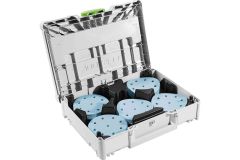 Festool Accessoires 578193 Schuurmateriaal-Systainer³ SYS-STF D125 GR-Set Granat