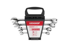 Gedore RED 3300032 R05905004 Open Ring-steeksleutelset 4-delig