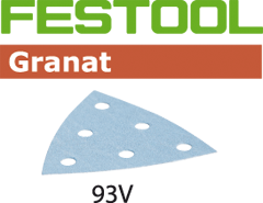 497395 Granat Schuurbladen STF V93/6 P150 GR/100