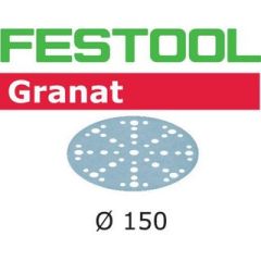 Festool Accessoires 575160 Schuurschijven Granat STF D150/48 P40 GR/50