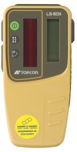 Topcon h18697 LS-80X ontvanger zonder baakklem voor roterende rode laser