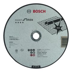 Bosch Blauw Accessoires 2608600096 Doorslijpschijf recht Expert for Inox AS 46 T INOX BF, 230 mm, 2 mm