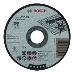 Bosch Blauw Accessoires 2608603494 Doorslijpschijf recht Best for Inox A 46 V INOX BF, 115 mm, 1,5 mm