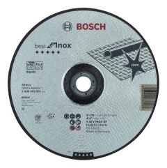 Bosch Blauw Accessoires 2608603501 Doorslijpschijf gebogen Best for Inox - Rapido A 46 V INOX BF, 230 mm, 1,9 mm
