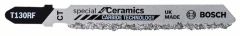 Carbide Decoupeerzaagblad T130RF Special for Ceramics 2608633104 3 stuks