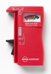 BAT-250-EUR Batterij Tester