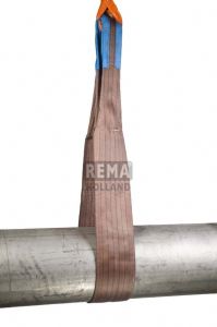 Rema 1211191 S1-PE-5M polyester hijsband met versterkte lussen 5.0 mtr 6000 kg